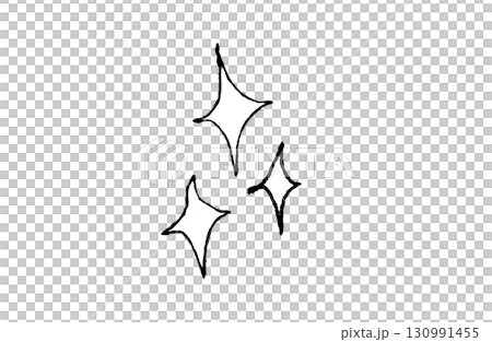 Simple hand-drawn glitter black and white Simple hand-drawn glitter black and white 130991455