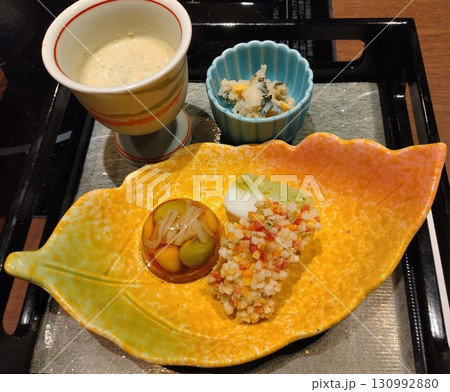 和食の付き出し 130992880