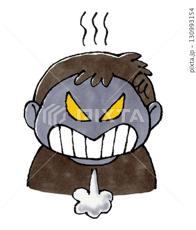 怒る男の子 130993154