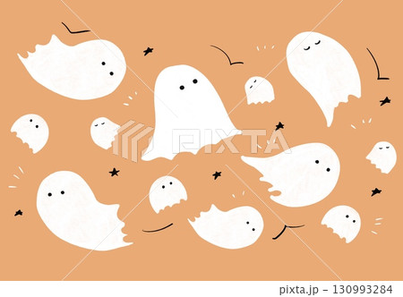 おばけのパターン 130993284
