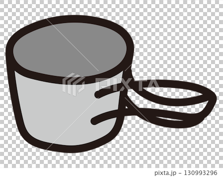 手繪露營杯插圖 手繪露營杯插圖 130993296