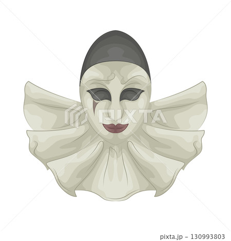 Illustration of circus mask Illustration of circus mask 130993803