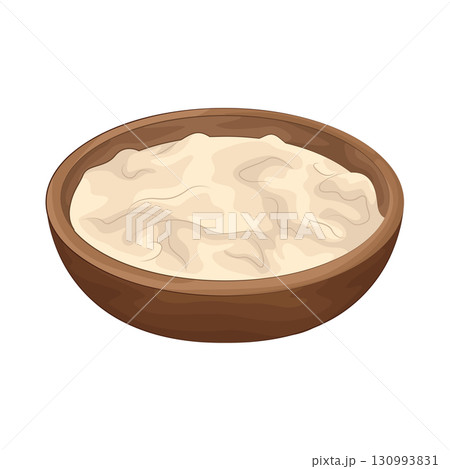 Illustration of porridge Illustration of porridge 130993831