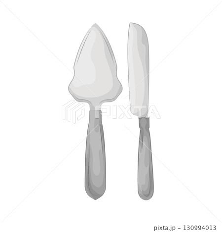 Illustration of cake knife 130994013