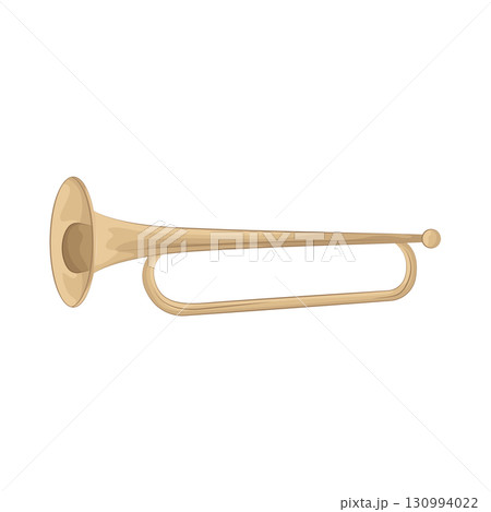 Illustration of trumpet 130994022