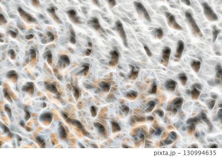 wall white stone close up speckled with holes old and weathered 130994635