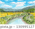 秋晴れの風景 130995127