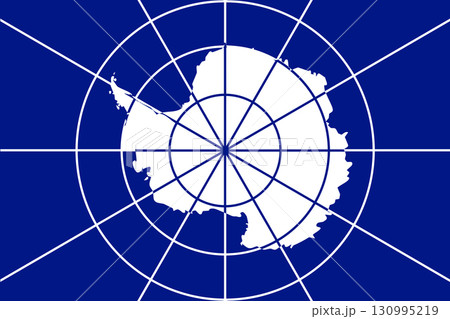 Flag of the Antarctic Treaty 130995219