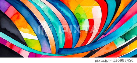 Bright multicolor background with colorful abstract pattern Bright multicolor background with colorful abstract pattern 130995450