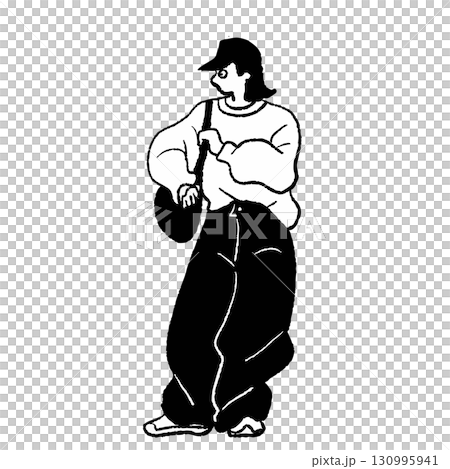 Fashion women fashionable sporty vector 130995941