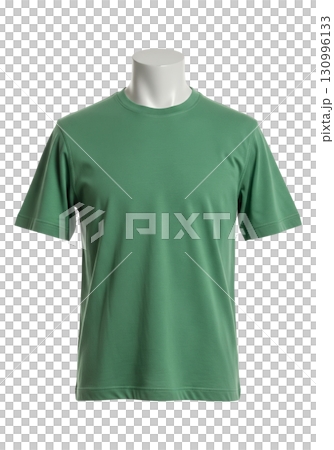 Isolate a classic T-shirt on a mannequin to show off the cut and texture of the material. Great for use in catalogs, online stores, and promotional materials. 130996133