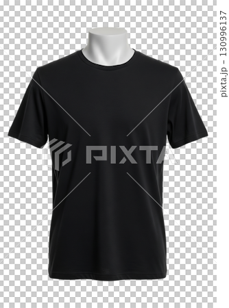Isolate a classic T-shirt on a mannequin to show off the cut and texture of the material. Great for use in catalogs, online stores, and promotional materials. 130996137