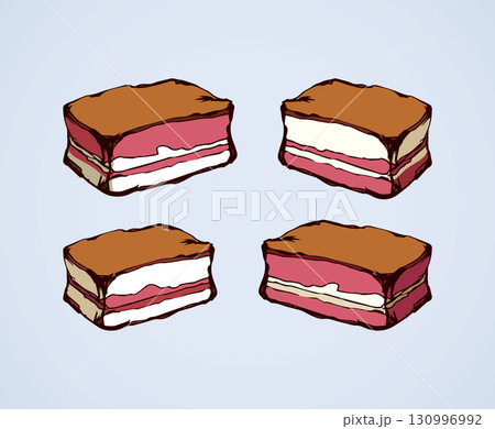Meat. Vector drawing 130996992