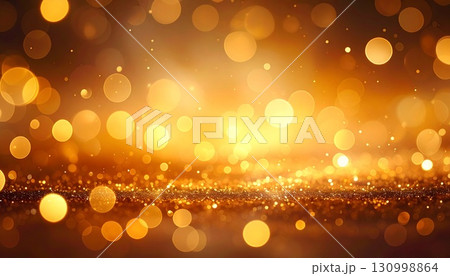 キラキラした玉ボケ背景素材 キラキラした玉ボケ背景素材 130998864