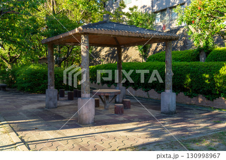 友呂岐緑地公園の休憩所 130998967