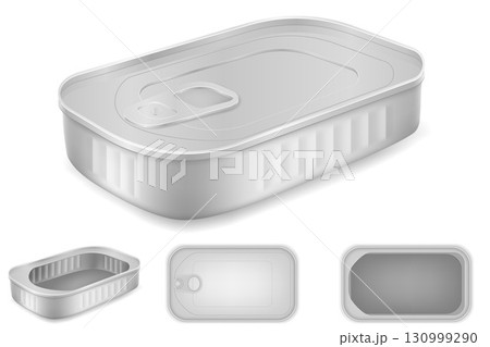 metal can for canned food cartoon stock vector illustration metal can for canned food cartoon stock vector illustration 130999290