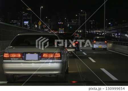 自家用車 423号新御堂筋 夜間走行イメージ 自家用車 423号新御堂筋 夜間走行イメージ 130999654