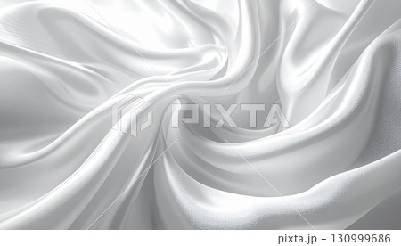 光沢のある柔らかい布の背景素材 130999686