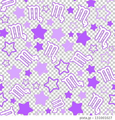 紫色天蠍座無縫模式 131001027