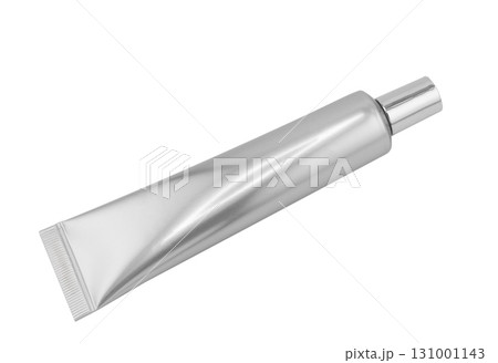 Cosmetic tube pack of cream or gel isolated on white background. Cosmetic tube pack of cream or gel isolated on white background. 131001143