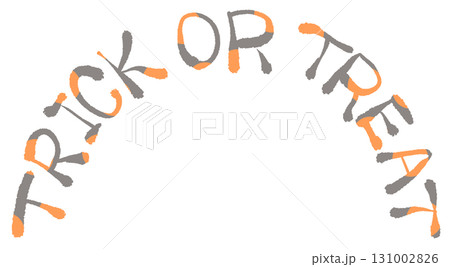 文字 TRICK OR TREAT 文字 TRICK OR TREAT 131002826
