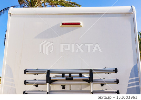 Bike rack on caravan back Bike rack on caravan back 131003963