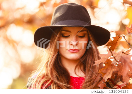 Portrait of attractive woman. 131004125