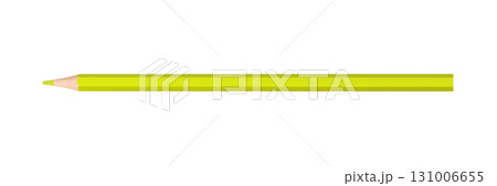 green colored pencil isolated on white background 131006655