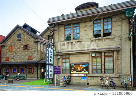 小樽　レトロな町並み　堺町通り　北一硝子 131006960