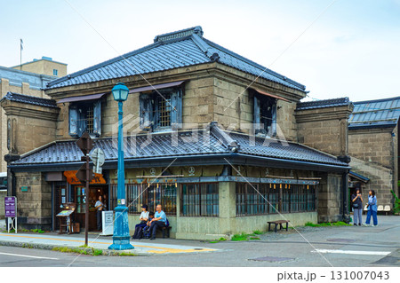 小樽　レトロな町並み　堺町通り　大正硝子館 131007043