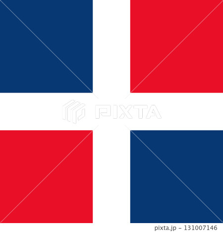 Dominican Republic - square flag Dominican Republic - square flag 131007146