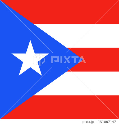 Puerto Rico - square flag Puerto Rico - square flag 131007147