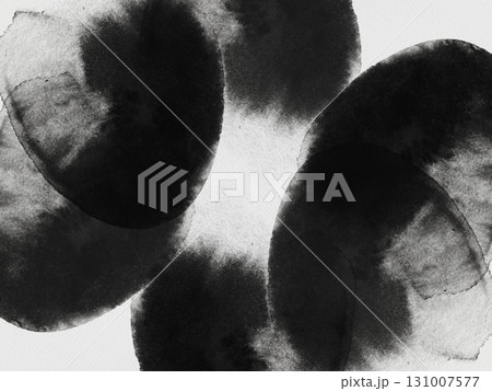 Monochrome black white grey watercolor texture abstract design paper high-quality texture background gray pastel poster copy space minimalistic acrylic alcohol ink x-ray film sepia negative 131007577