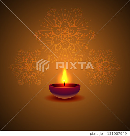 Diwali Festival Background with Diwali Diya illustration offers a stunning visual representation of the Festival of Lights, the warm glow of traditional Diwali diyas against a backdrop of festivities Diwali Festival Background with Diwali Diya illustration offers a stunning visual representation of the Festival of Lights, the warm glow of traditional Diwali diyas against a backdrop of festivities 131007949
