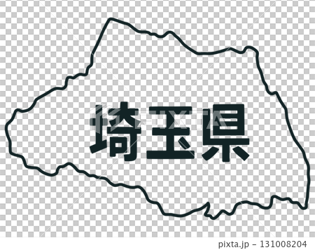 埼玉県の形 131008204