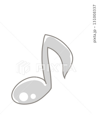 シックな音符 131008337