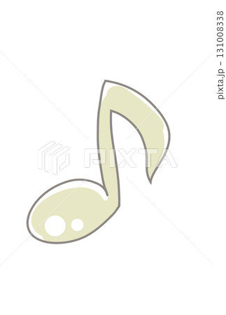 シックな音符 131008338