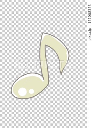 シックな音符 131008338