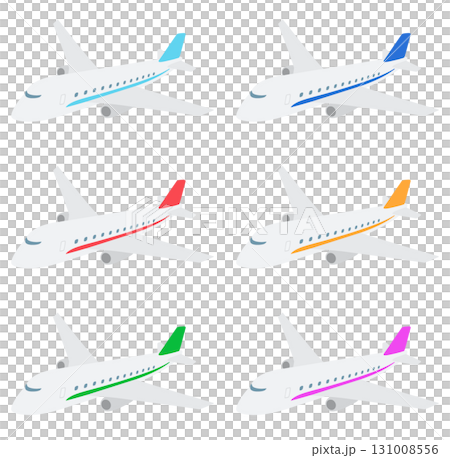 Jumbo Jet Line Color 6 Color Variation Set Jumbo Jet Line Color 6 Color Variation Set 131008556