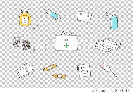 Medical illustration set Medical illustration set 131009148