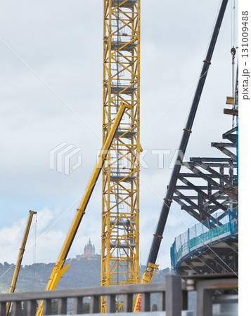 スペイン　バルセロナ　カンプ・ノウ工事　5月 131009488