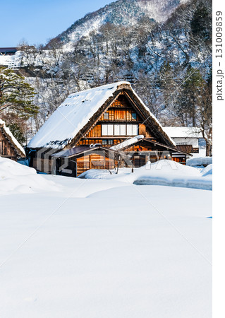 白川郷の雪景色 和田家 白川郷の雪景色 和田家 131009859