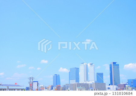 愛知県名古屋市、名古屋駅前超高層ビル郡の風景 131010684