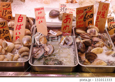 京都の観光名所 錦市場のお店 京都の観光名所 錦市場のお店 131011333