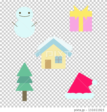 可愛くてシンプルなクリスマスのイラスト 可愛くてシンプルなクリスマスのイラスト 131011923