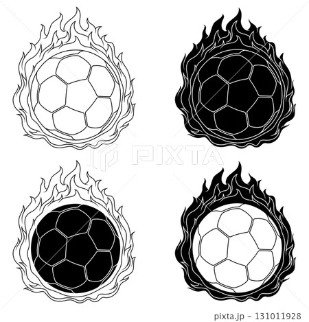 Soccer Ball on Fire Soccer Ball on Fire 131011928