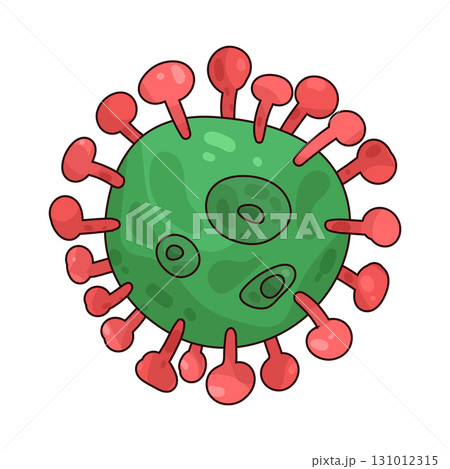 illustration of virus illustration of virus 131012315