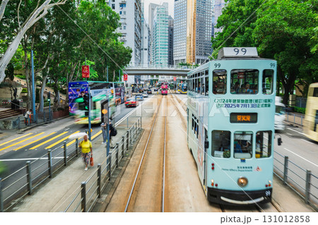 香港　路面電車から見る車窓景 131012858