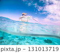 宮古島から船で行ける珊瑚礁の八重干瀬(やびじ)のイフというポイント 131013719