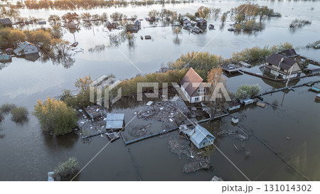 Global warming, floods on the planet.The apocalypse, catastrophes.Storms and destruction.Natural disasters,climate change,the riot of nature.The remnants of human life are floating in dirty water.End 131014302